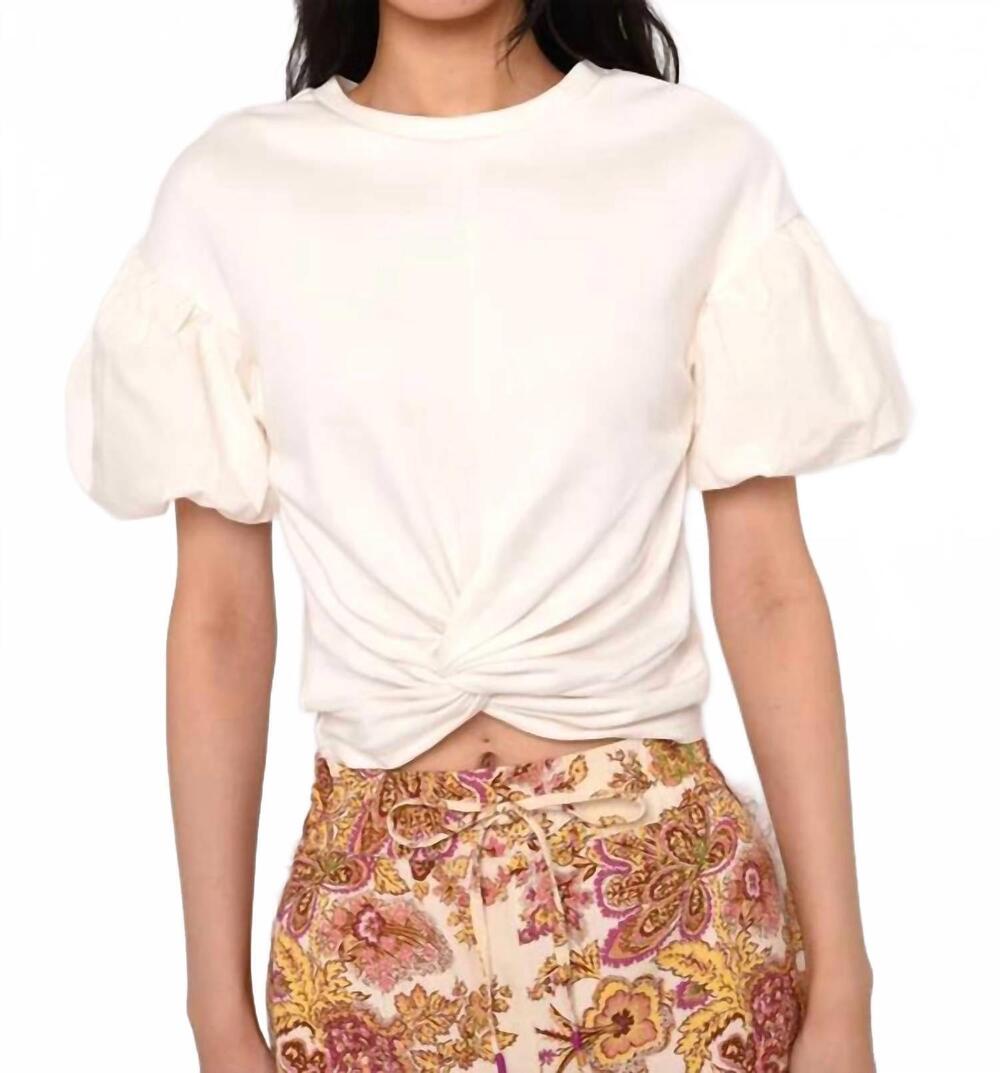 NEW LOVE THE LABEL lilo short sleeve tee in white